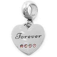 BRUNO Forever charm pendant with stones - Charm