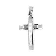 BRUNO cross with frosted finish - Charm