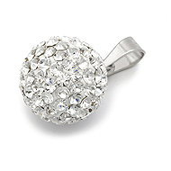 BRUNO Ball with rhinestones - Charm