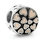 BRUNO Pink Hearts charm - Charm
