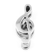 BRUNO pendant for flat bracelet – Treble Clef - Charm