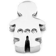 BRUNO charm for flat bracelet Boy with crystals - Charm
