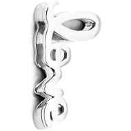 BRUNO Charm for flat bracelet Love, width 0.8cm - Charm