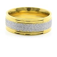 BRUNO Gold with sandblasting size 9 (EU 59-61) - Ring