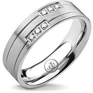 BRUNO Matt with stones size 9 (EU 59-61) - Ring