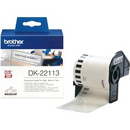 Brother DK CONTINUOUS LABELS COLORLESS F/ QL-500/550 FILM 15.24M 62MM - Paper Labels