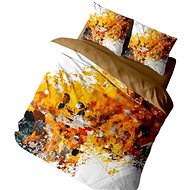 Brotex Modern 3D bedding 140 × 200, 70 × 90, Autumn glow - Bed Linen