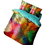 Brotex Modern 3D bedding 140 × 200, 70 × 90, Colorful - Bed Linen