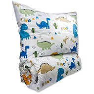 Brotex Cotton baby bedding 140 × 200, 70 × 90 cm Dino - Bed Linen