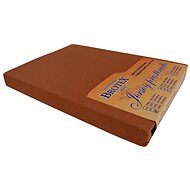 Brotex Jersey sheet brown, 60 × 120 cm for children - Cot sheet