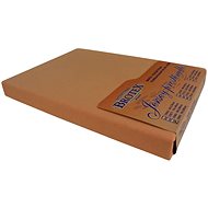 Brotex Jersey bed sheet salmon, 140 × 200 cm - Bedsheet