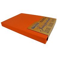 Brotex Jersey prestieradlo oranžové, 200 × 200 cm - Plachta na posteľ