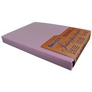 Brotex Jersey prostěradlo růžové, 220 × 200 cm - Plachta na posteľ