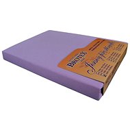 Brotex Jersey sheet light purple, 70 × 140 cm for children - Cot sheet