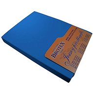 Brotex Jersey sheet dark blue, 70 × 140 cm for children - Cot sheet