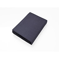 Brotex Jersey sheet EXCLUSIVE dark blue, 120 × 200 cm - Bedsheet