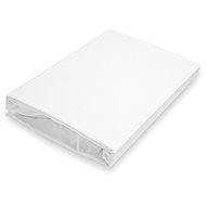 Brotex Jersey sheet EXCLUSIVE white, 180 × 200 cm - Bedsheet