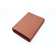 Brotex Jersey sheet EXCLUSIVE coffee, 220 × 200 cm - Bedsheet