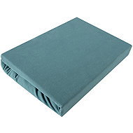 Brotex Jersey sheet EXCLUSIVE petrol, 80 × 200 cm - Bedsheet