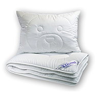 Brotex Summer Baby Bear Set - Comforter and Crib Pillow - Bedding Set