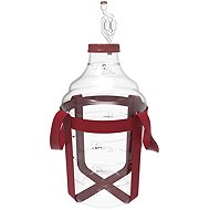 BROWIN 25L PET Carboy with Straps + Fermentation Tube - Demijohn
