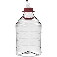 BROWIN 25L PET Carboy with Handle + Fermentation Tube - Demijohn