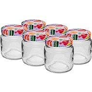 BROWIN Glass with bar. 106 ml 6pcs - Canning Jar
