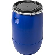 BROWIN Barrel 85 L, HDPE, blue with sealing hoop - Barrel