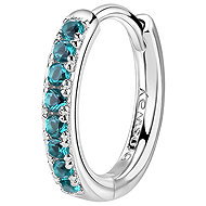 Brosway Single náušnice Fancy Aqua Green FAG17 (Ag 925/1000, 0,90 g) - Earrings