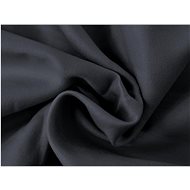 Brotex Anthracite satin sheet 240 × 230 sheet without elastic - Bedsheet