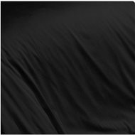 Brotex Black satin sheet 140 × 230 sheet without elastic - Bedsheet