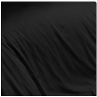 Brotex Black satin sheet 240 × 230 sheet without elastic - Bedsheet