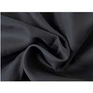 Brotex Stretch satin sheet anthracite, 90 × 200 cm single - Bedsheet