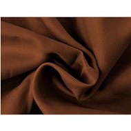 Brotex Stretch satin sheet brown, 90 × 200 cm single - Bedsheet