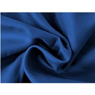 Brotex Dark blue satin sheet 240 × 230 sheet without elastic - Bedsheet