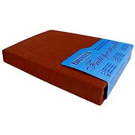 Brotex Terry sheet brown, 180 × 200 cm double bed - Bedsheet