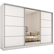 BROMARKT Litolaris Max 280 wardrobe with mirror, matt white - Wardrobe