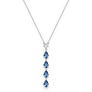 Brosway Fancy Freedom Blue FFB110 Necklace (Ag 925/1000, 2,9 g) - Necklace