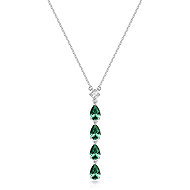 Brosway Fancy Life Green FLG110 Necklace (Ag 925/1000, 2,9 g) - Necklace