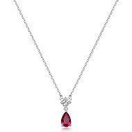 Brosway Fancy Passion Ruby FPR111 Necklace (Ag 925/1000, 2,2 g) - Necklace