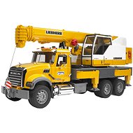 Bruder MACK Granite truck with Liebherr crane - Toy Car