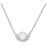 BRUNO Ariel necklace with pearl and rhinestones - Necklace
