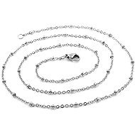 BRUNO Combination chain with beads 50/0.15cm - Chain Necklace