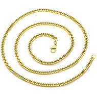 BRUNO Pancr Gold 60/0,35 cm - Chain Necklace