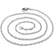 BRUNO fine interwoven chain 50/0.2cm - Chain Necklace