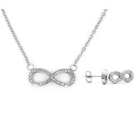 BRUNO Infinity set with crystals - Jewellery Gift Set