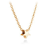 Bruno star rose gold - Necklace