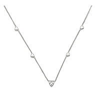Bruno heart with a stone - Necklace