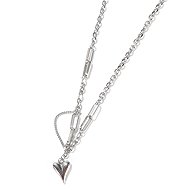 Bruno heart with chains - Necklace