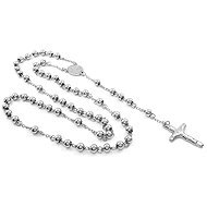 Bruno surgical steel rosary - Necklace